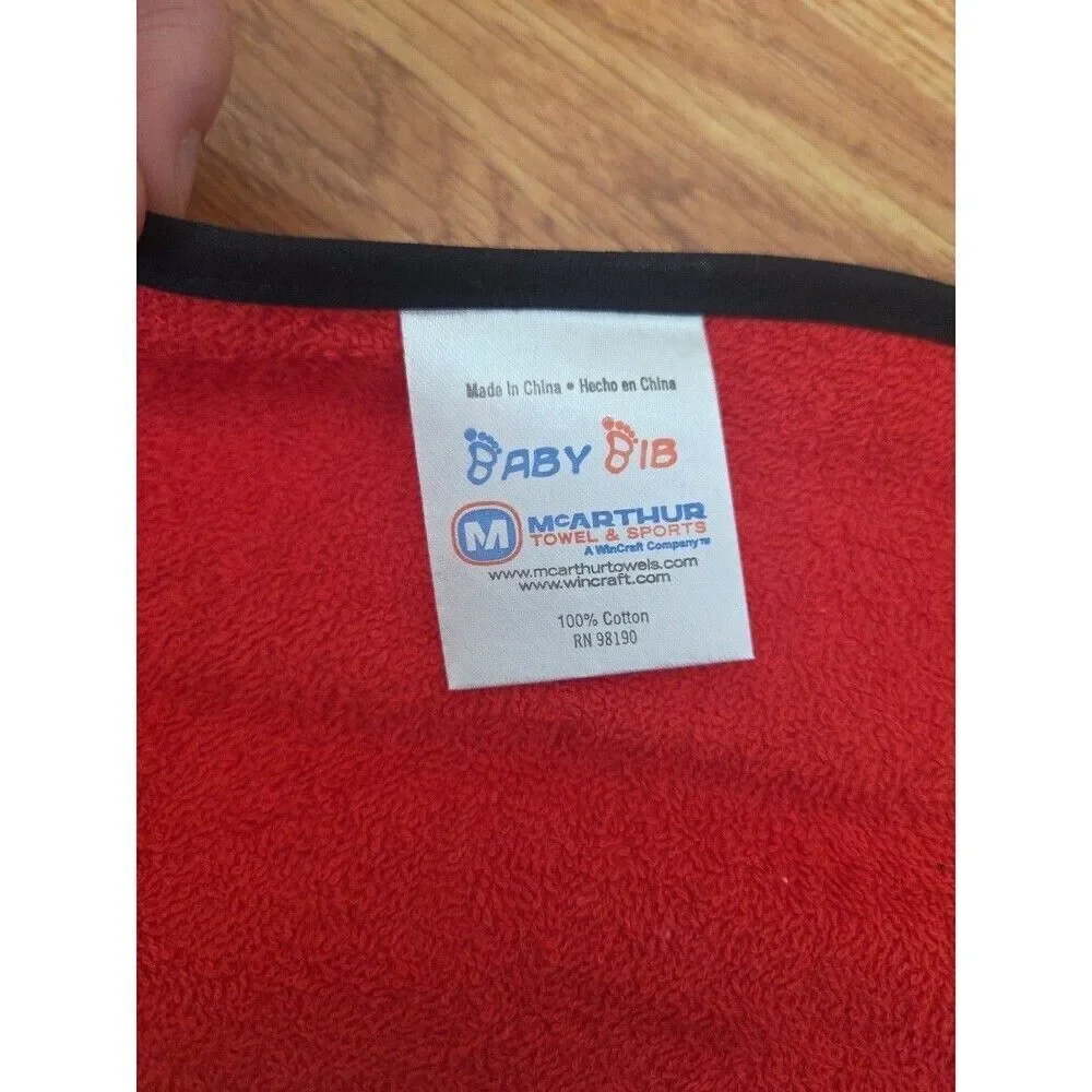 NBA Miami Heat All Pro Baby Bib NEW Basketball Infant Cotton Terrycloth Washable